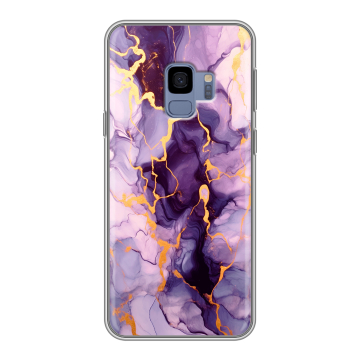 Силиконовый чехол на Samsung Galaxy S9 с принтом Мрамор Силиконовый чехол на Samsung Galaxy S9 с принтом Мрамор