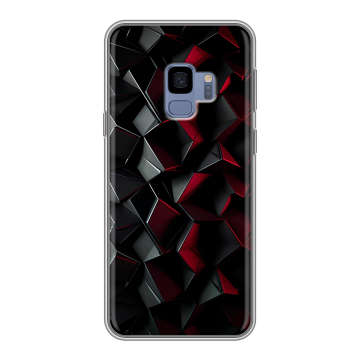 Силиконовый чехол на Samsung Galaxy S9 с принтом Абстракция