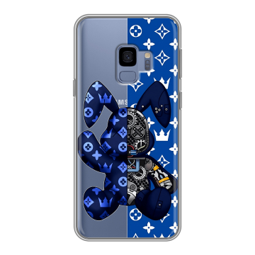Силиконовый чехол на Samsung Galaxy S9 с принтом Луи робот Силиконовый чехол на Samsung Galaxy S9 с принтом Луи робот