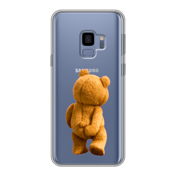 Силиконовый чехол на Samsung Galaxy S9 с принтом Медведь Силиконовый чехол на Samsung Galaxy S9 с принтом Медведь