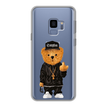Силиконовый чехол на Samsung Galaxy S9 с принтом Плюшевый медведь Силиконовый чехол на Samsung Galaxy S9 с принтом Плюшевый медведь