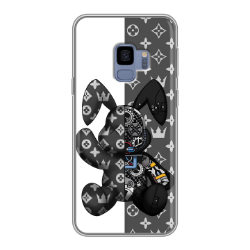 Силиконовый чехол на Samsung Galaxy S9 с принтом Луи робот Силиконовый чехол на Samsung Galaxy S9 с принтом Луи робот