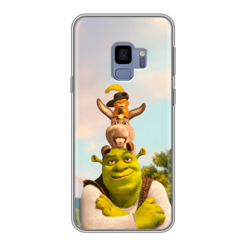 Силиконовый чехол на Samsung Galaxy S9 с принтом Шрек Shrek Силиконовый чехол на Samsung Galaxy S9 с принтом Шрек Shrek