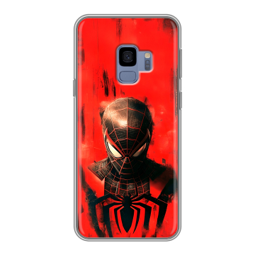 Силиконовый чехол на Samsung Galaxy S9 с принтом человек паук spiderman Силиконовый чехол на Samsung Galaxy S9 с принтом человек паук spiderman