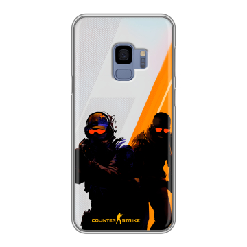 Силиконовый чехол на Samsung Galaxy S9 с принтом Контер страйк Counter strike Силиконовый чехол на Samsung Galaxy S9 с принтом Контер страйк Counter strike