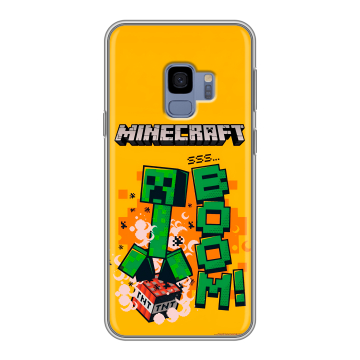 Силиконовый чехол на Samsung Galaxy S9 с принтом Майнкрафт Minecraft Силиконовый чехол на Samsung Galaxy S9 с принтом Майнкрафт Minecraft