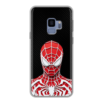 Силиконовый чехол на Samsung Galaxy S9 с принтом человек паук spiderman Силиконовый чехол на Samsung Galaxy S9 с принтом человек паук spiderman