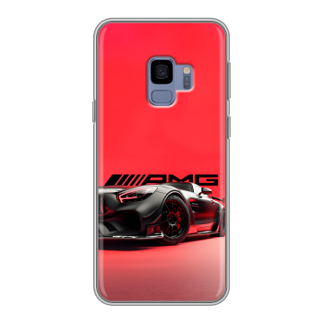 Силиконовый чехол на Samsung Galaxy S9 с принтом Мерседес Mercedes AMG Силиконовый чехол на Samsung Galaxy S9 с принтом Мерседес Mercedes AMG