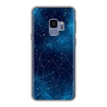 Силиконовый чехол на Samsung Galaxy S9 с принтом Космос звезды Силиконовый чехол на Samsung Galaxy S9 с принтом Космос звезды