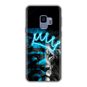 Силиконовый чехол на Samsung Galaxy S9 с принтом Король лев Силиконовый чехол на Samsung Galaxy S9 с принтом Король лев