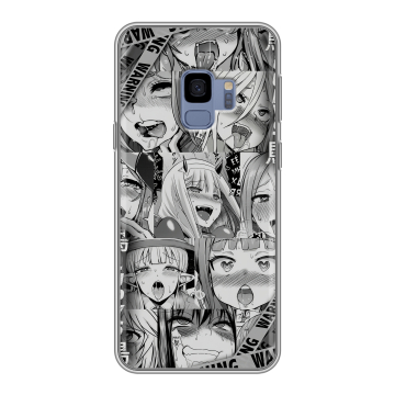 Силиконовый чехол на Samsung Galaxy S9 с принтом Ahegao Ахегао Аниме Силиконовый чехол на Samsung Galaxy S9 с принтом Ahegao Ахегао Аниме