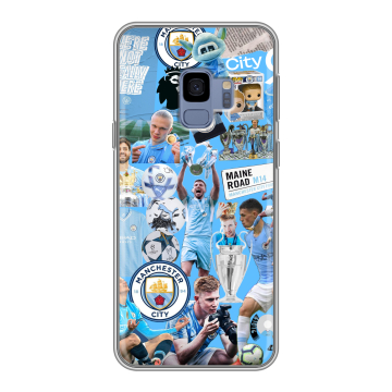 Силиконовый чехол на Samsung Galaxy S9 с принтом Man City Манчестер Сити Силиконовый чехол на Samsung Galaxy S9 с принтом Man City Манчестер Сити