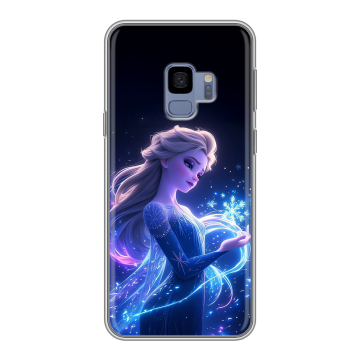 Силиконовый чехол на Samsung Galaxy S9 с принтом Холодное сердце Frozen Силиконовый чехол на Samsung Galaxy S9 с принтом Холодное сердце Frozen