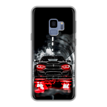 Силиконовый чехол на Samsung Galaxy S9 с принтом BMW БМВ Силиконовый чехол на Samsung Galaxy S9 с принтом BMW БМВ