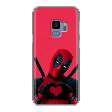 Силиконовый чехол на Samsung Galaxy S9 с принтом Дедпул Deadpool Силиконовый чехол на Samsung Galaxy S9 с принтом Дедпул Deadpool