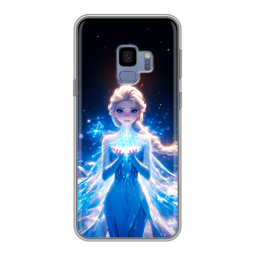 Силиконовый чехол на Samsung Galaxy S9 с принтом Холодное сердце Frozen Силиконовый чехол на Samsung Galaxy S9 с принтом Холодное сердце Frozen