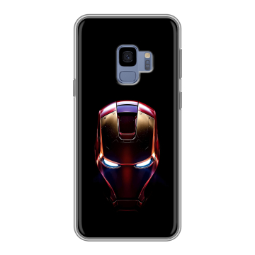 Силиконовый чехол на Samsung Galaxy S9 с принтом IronMan Железный человек Силиконовый чехол на Samsung Galaxy S9 с принтом IronMan Железный человек