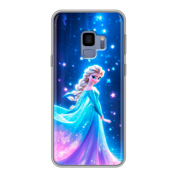 Силиконовый чехол на Samsung Galaxy S9 с принтом Холодное сердце Frozen Силиконовый чехол на Samsung Galaxy S9 с принтом Холодное сердце Frozen