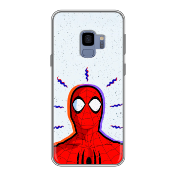 Силиконовый чехол на Samsung Galaxy S9 с принтом Spiderman Человек паук Силиконовый чехол на Samsung Galaxy S9 с принтом Spiderman Человек паук