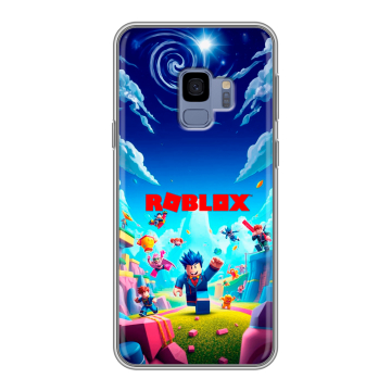 Силиконовый чехол на Samsung Galaxy S9 с принтом Roblox Роблокс Силиконовый чехол на Samsung Galaxy S9 с принтом Roblox Роблокс