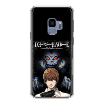 Силиконовый чехол на Samsung Galaxy S9 с принтом Death note Тетрадь смерти Силиконовый чехол на Samsung Galaxy S9 с принтом Death note Тетрадь смерти
