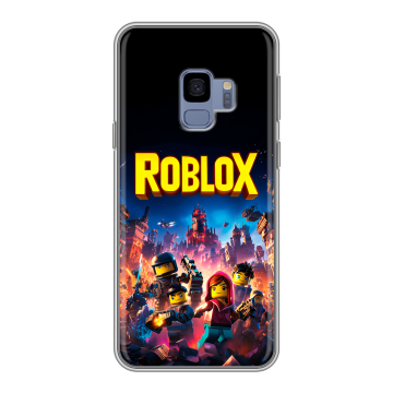 Силиконовый чехол на Samsung Galaxy S9 с принтом Roblox Роблокс Силиконовый чехол на Samsung Galaxy S9 с принтом Roblox Роблокс