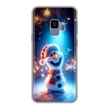 Силиконовый чехол на Samsung Galaxy S9 с принтом Новый год Силиконовый чехол на Samsung Galaxy S9 с принтом Новый год