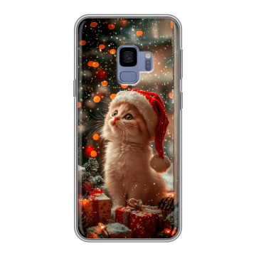Силиконовый чехол на Samsung Galaxy S9 с принтом Новый год Силиконовый чехол на Samsung Galaxy S9 с принтом Новый год