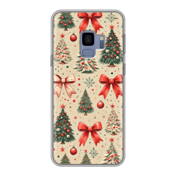 Силиконовый чехол на Samsung Galaxy S9 с принтом Новый год Силиконовый чехол на Samsung Galaxy S9 с принтом Новый год