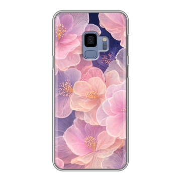 Силиконовый чехол на Samsung Galaxy S9 с принтом женский Силиконовый чехол на Samsung Galaxy S9 с принтом женский