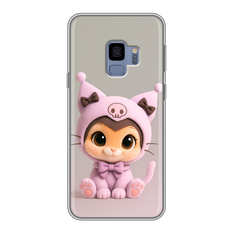 Силиконовый чехол на Samsung Galaxy S9 с принтом Куроми Kuromi Силиконовый чехол на Samsung Galaxy S9 с принтом Куроми Kuromi