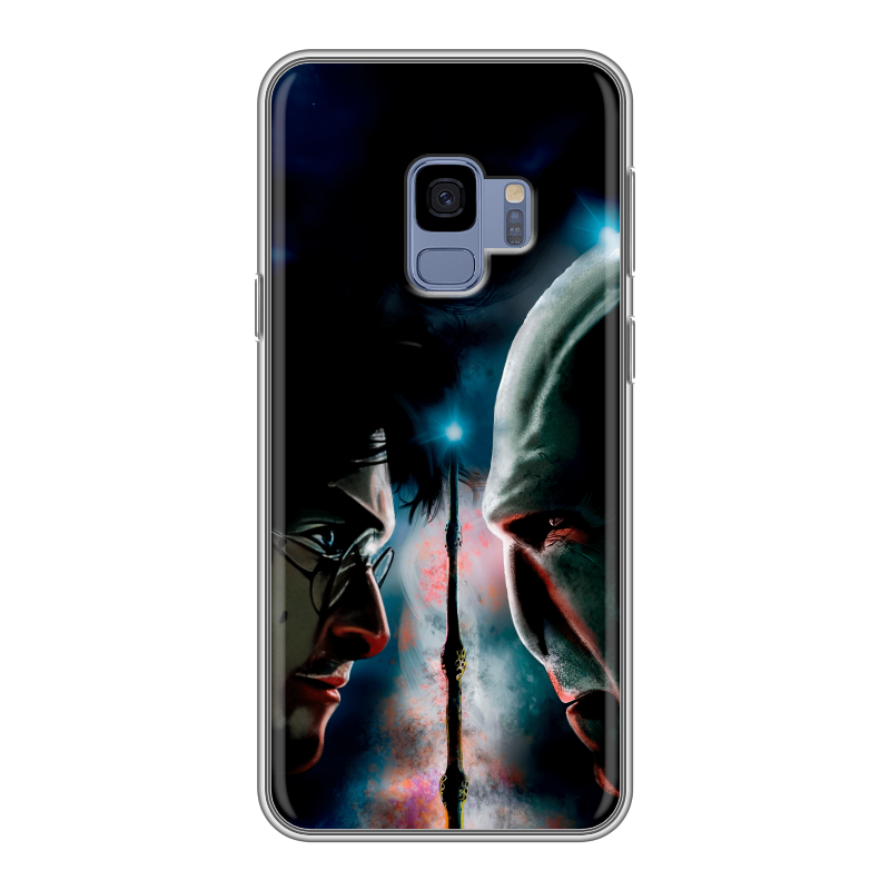 Силиконовый противоударный чехол на Samsung Galaxy S9 с принтом Гарри Поттер Harry Potter Силиконовый противоударный чехол на Samsung Galaxy S9 с принтом Гарри Поттер Harry Potter