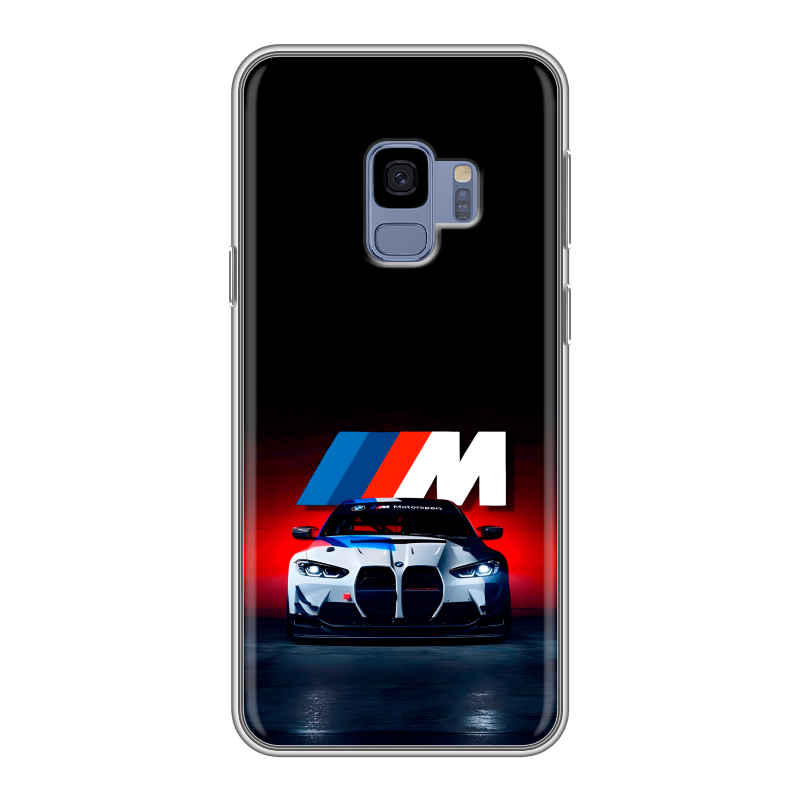 Силиконовый чехол на Samsung Galaxy S9 с принтом БМВ BMW Силиконовый чехол на Samsung Galaxy S9 с принтом БМВ BMW