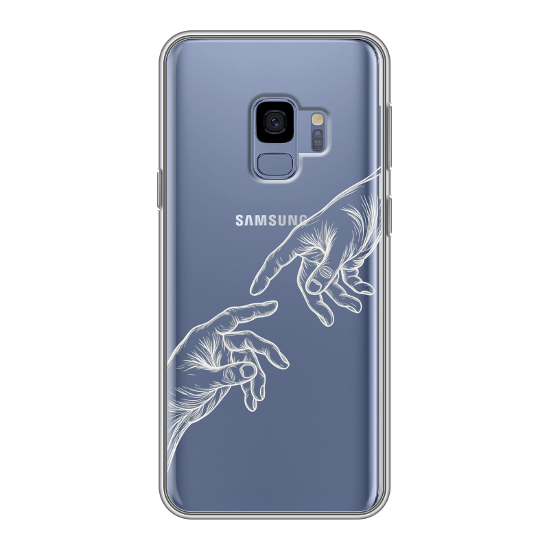 Силиконовый чехол на Samsung Galaxy S9 с принтом Сотворение мира Силиконовый чехол на Samsung Galaxy S9 с принтом Сотворение мира