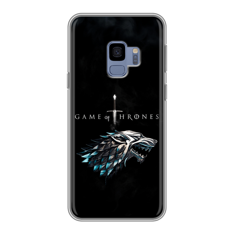 Силиконовый противоударный чехол на Samsung Galaxy S9 с принтом Игра Престолов Game Thrones Силиконовый противоударный чехол на Samsung Galaxy S9 с принтом Игра Престолов Game Thrones