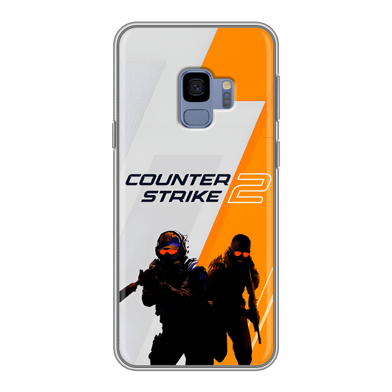 Силиконовый чехол на Samsung Galaxy S9 с принтом Counter Strike Силиконовый чехол на Samsung Galaxy S9 с принтом Counter Strike