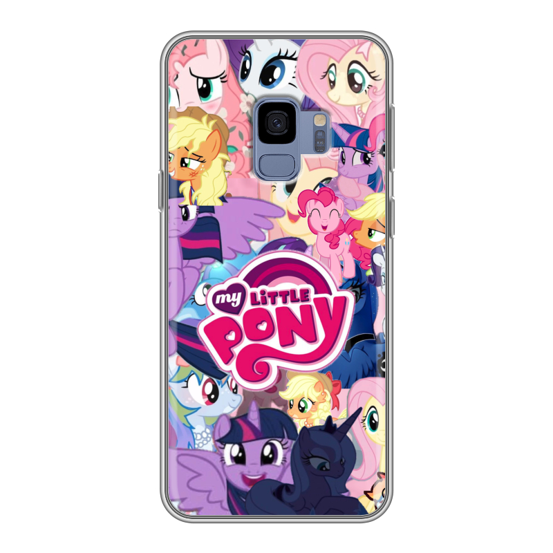 Силиконовый чехол на Samsung Galaxy S9 с принтом My little pony Дружба чудо Силиконовый чехол на Samsung Galaxy S9 с принтом My little pony Дружба чудо