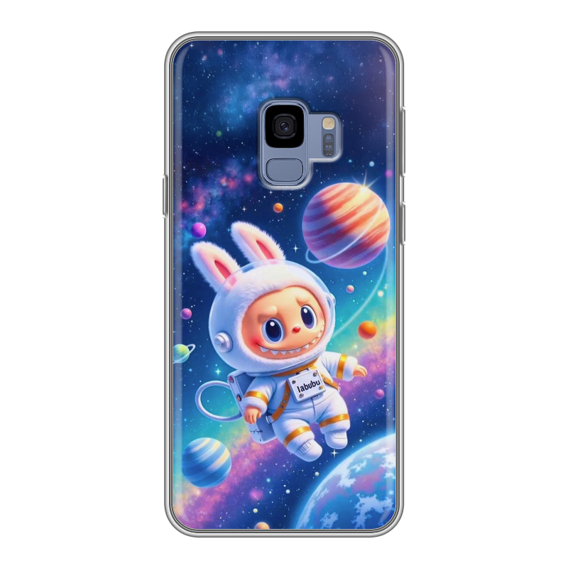 Силиконовый чехол на Samsung Galaxy S9 с принтом Labubu Лабубу Силиконовый чехол на Samsung Galaxy S9 с принтом Labubu Лабубу