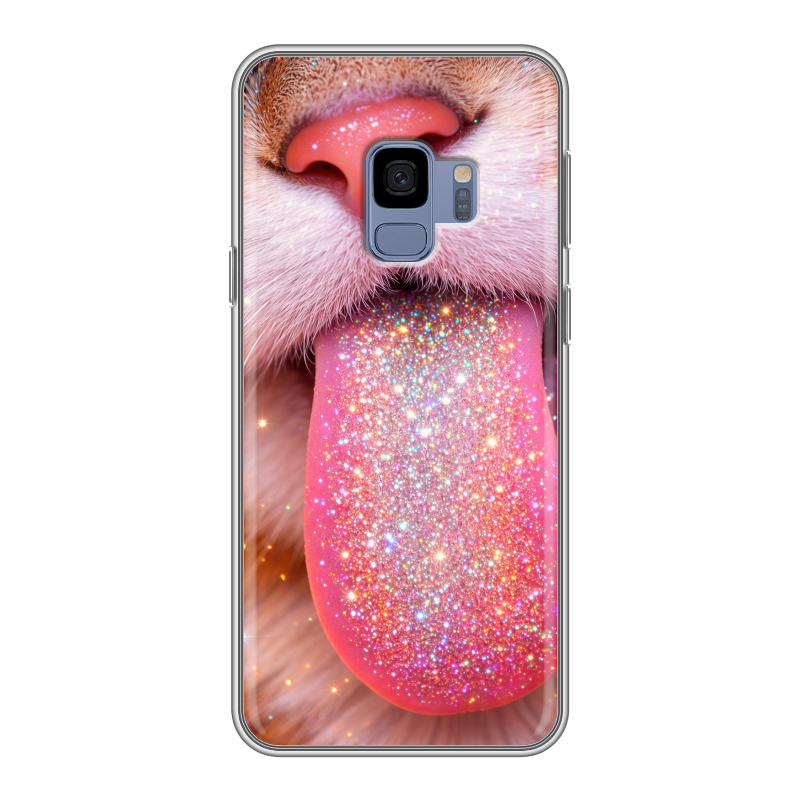 Силиконовый противоударный чехол на Samsung Galaxy S9 с принтом для девочек Силиконовый противоударный чехол на Samsung Galaxy S9 с принтом для девочек