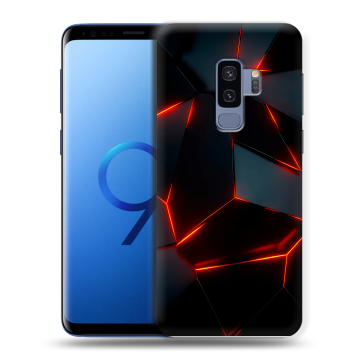 Силиконовый чехол на Samsung Galaxy S9 Plus с принтом Яркие абстракции Силиконовый чехол на Samsung Galaxy S9 Plus с принтом Яркие абстракции
