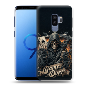 Силиконовый чехол на Samsung Galaxy S9 Plus с принтом Скелет карты Силиконовый чехол на Samsung Galaxy S9 Plus с принтом Скелет карты