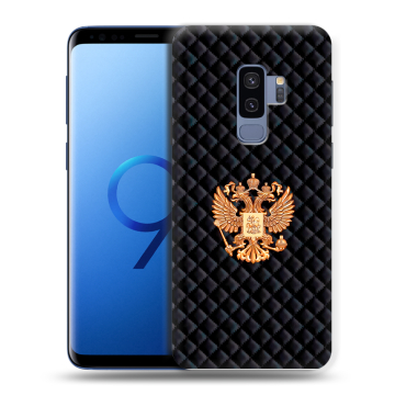 Силиконовый чехол на Samsung Galaxy S9 Plus с принтом Герб России принт Силиконовый чехол на Samsung Galaxy S9 Plus с принтом Герб России принт