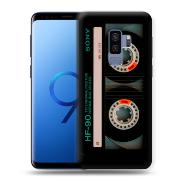 Силиконовый чехол на Samsung Galaxy S9 Plus с принтом Кассета Силиконовый чехол на Samsung Galaxy S9 Plus с принтом Кассета