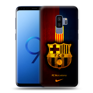Силиконовый чехол на Samsung Galaxy S9 Plus с принтом Барселона Barcelona