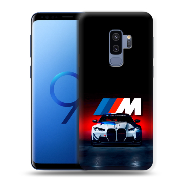 Силиконовый чехол на Samsung Galaxy S9 Plus с принтом БМВ BMW