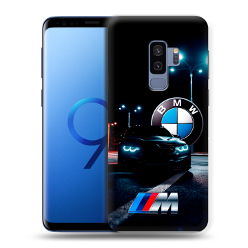 Силиконовый чехол на Samsung Galaxy S9 Plus с принтом БМВ BMW
