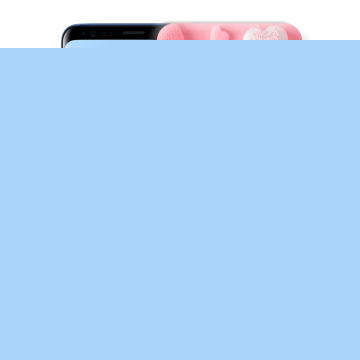 Силиконовый чехол на Samsung Galaxy S9 Plus с принтом Сердечки Силиконовый чехол на Samsung Galaxy S9 Plus с принтом Сердечки