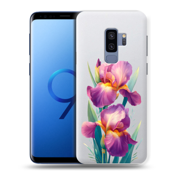 Силиконовый чехол на Samsung Galaxy S9 Plus с принтом Цветы орхидеи