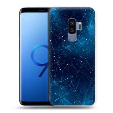 Силиконовый чехол на Samsung Galaxy S9 Plus с принтом Космос звезды