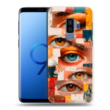 Силиконовый чехол на Samsung Galaxy S9 Plus с принтом Модный принт